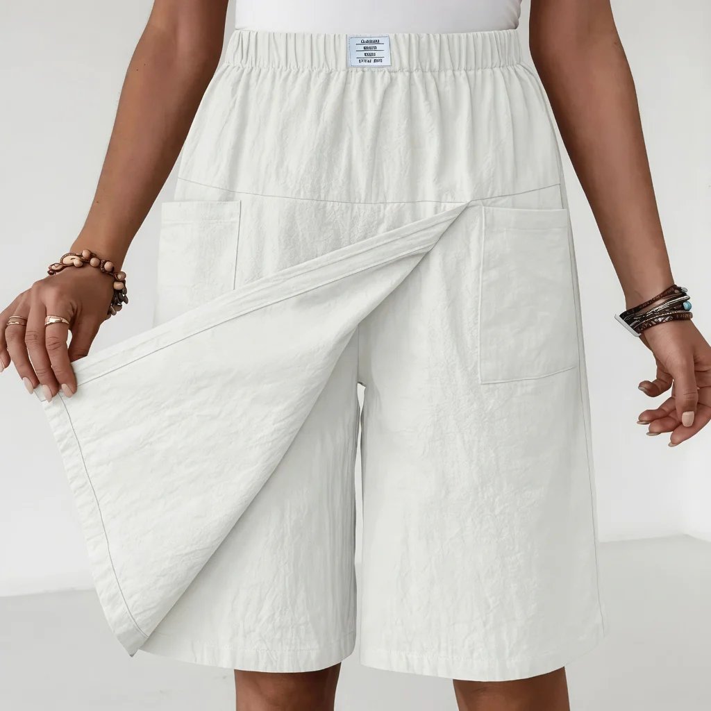 HEATHER | ELASTISCHE ACTIVE-SHORTS MIT TASCHEN