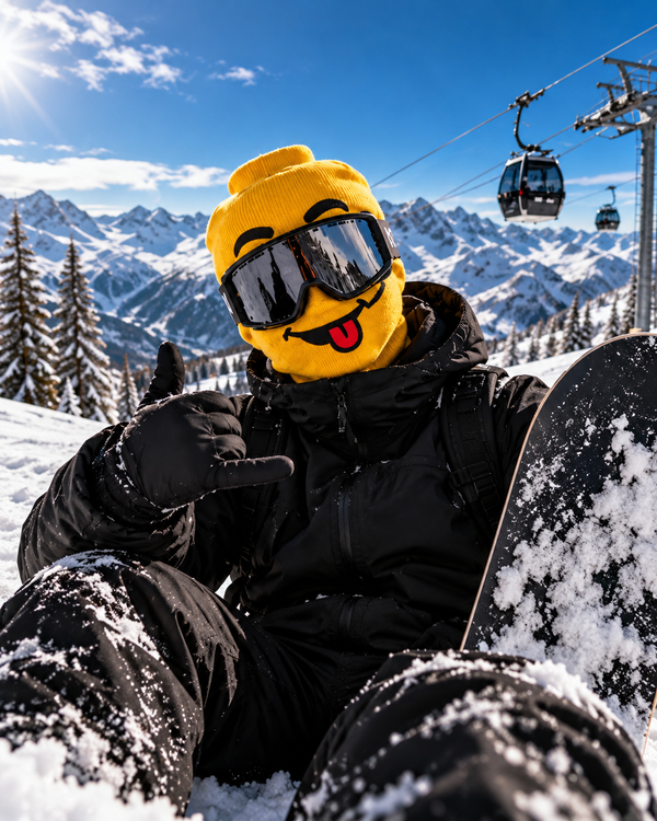 VOORBEELD - AI-gegenereerde lifestyle-foto: screenshot 1 (gondola, berg)