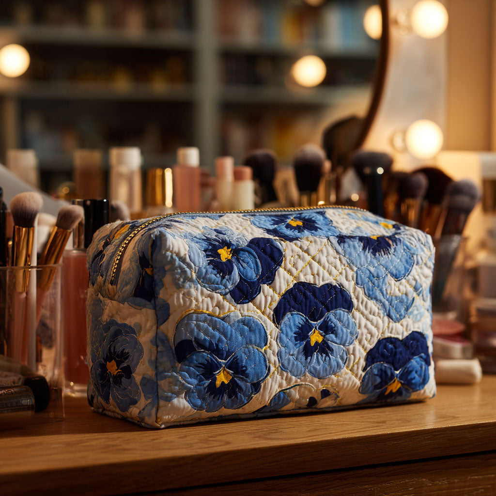FIONA | HANDGEFERTIGTE KOSMETIKTASCHE