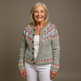 VIOLET | KLASSISCHE ISLÄNDERSTRICKJACKE