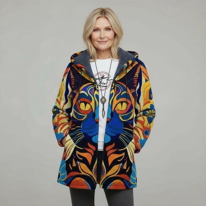 TARNI | LUXURIOUS CARDIGAN WITH ARTISTIC INSPIRATION